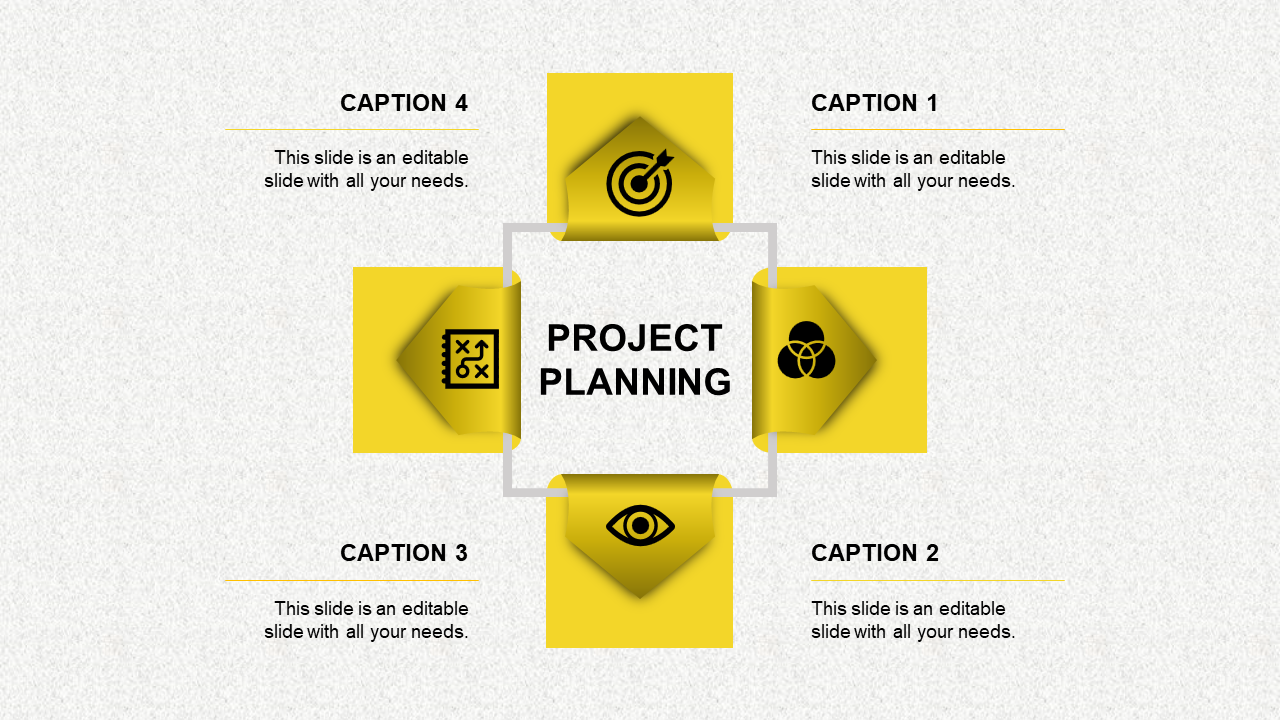 project planning ppt presentation-project planning-yellow